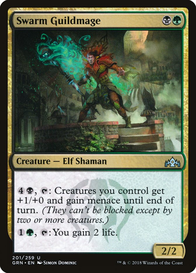 Swarm Guildmage - (Foil): Guilds of Ravnica