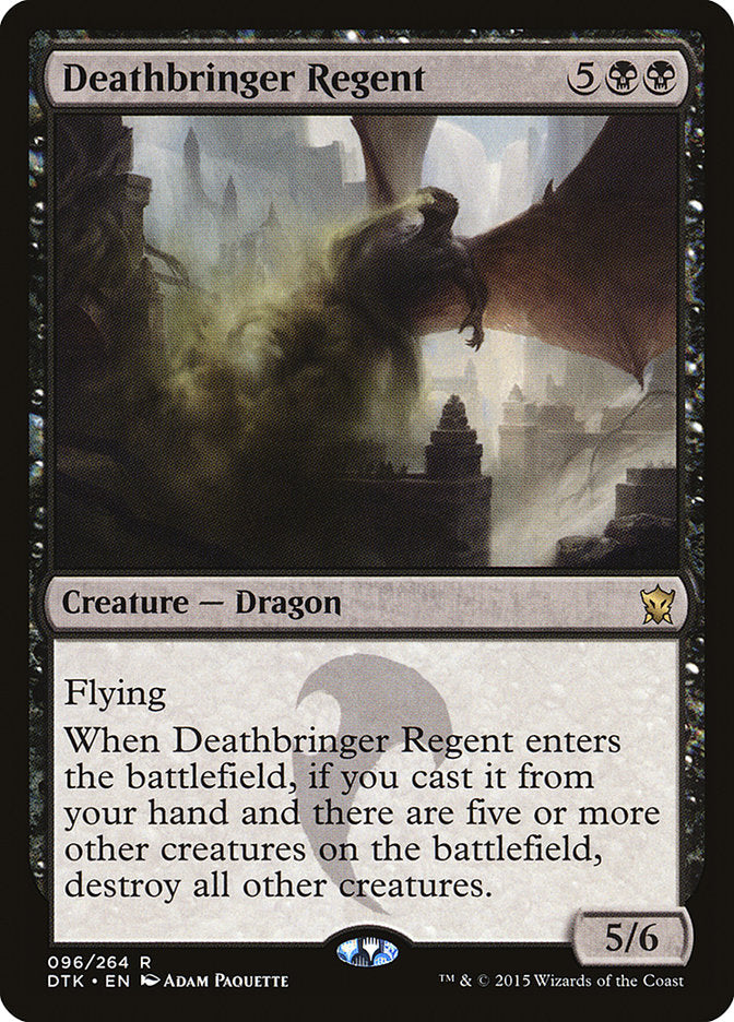 Deathbringer Regent - (Foil): Dragons of Tarkir