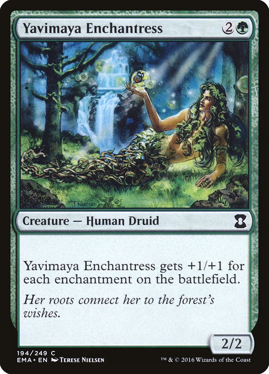 Yavimaya Enchantress: Eternal Masters