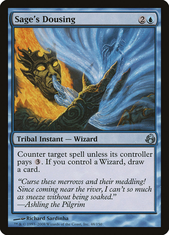 Sage's Dousing - (Foil): Morningtide
