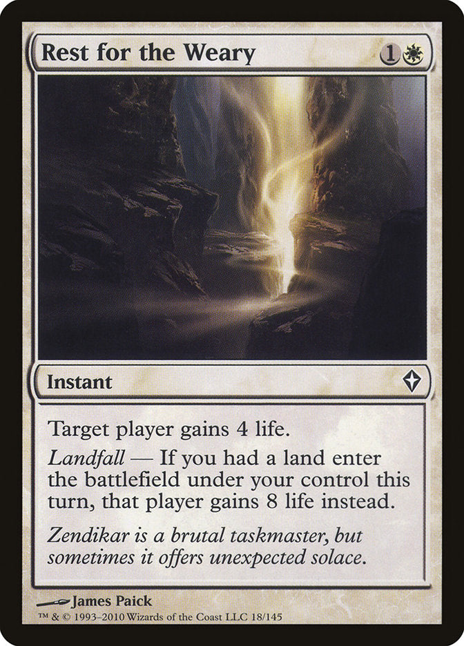 Rest for the Weary: Worldwake