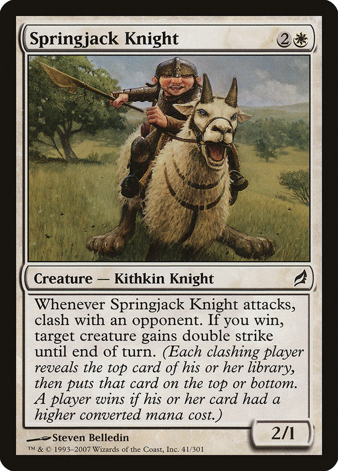 Springjack Knight - (Foil): Lorwyn