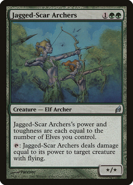 Jagged-Scar Archers: Lorwyn