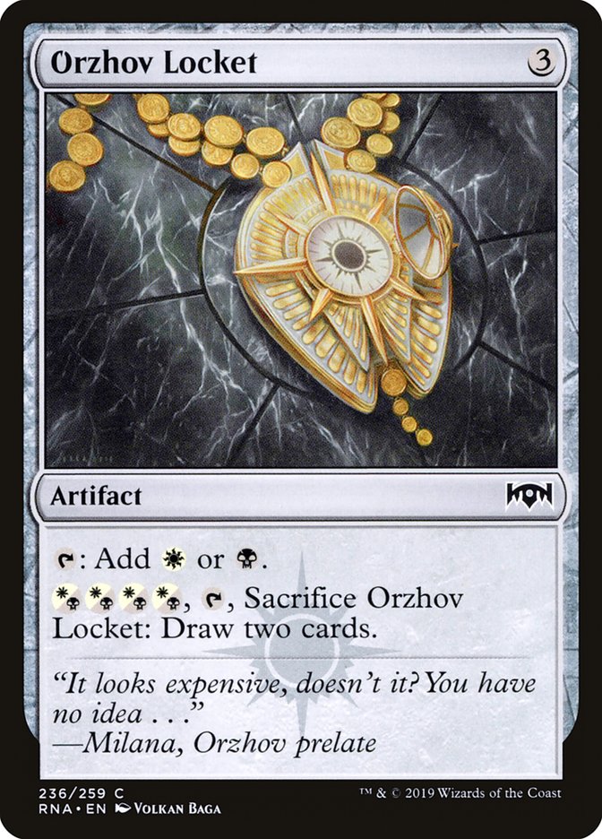 Orzhov Locket: Ravnica Allegiance