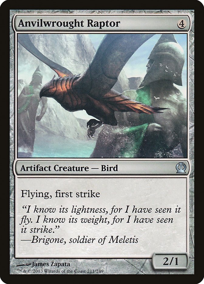 Anvilwrought Raptor - (Foil): Theros