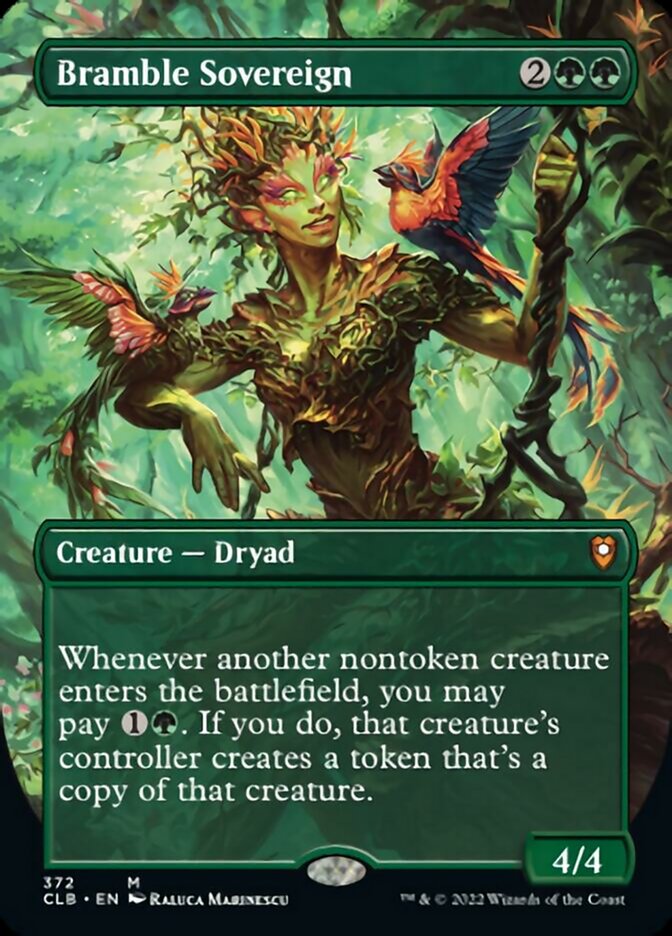 Bramble Sovereign (Borderless) - (Foil): Commander Legends: Battle for Baldur's Gate