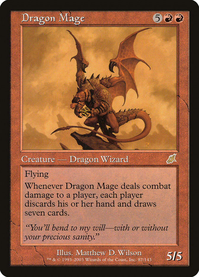 Dragon Mage - (Foil): Scourge