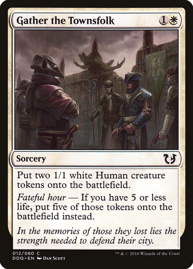 Gather the Townsfolk: Duel Decks: Blessed vs. Cursed