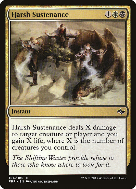 Harsh Sustenance: Fate Reforged
