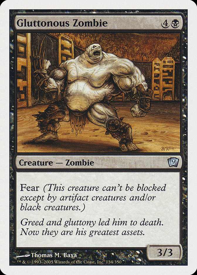 Gluttonous Zombie: Ninth Edition