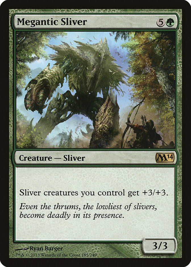 Megantic Sliver - (Foil): Magic 2014