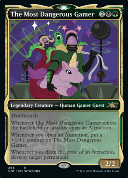 The Most Dangerous Gamer (Showcase) - (Foil): Unfinity