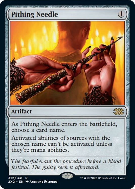 Pithing Needle - (Foil): Double Masters 2022