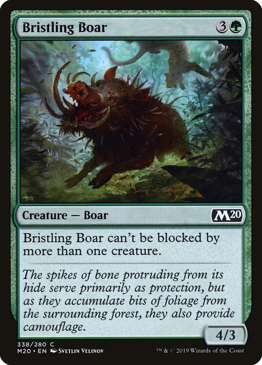 Bristling Boar (Welcome Deck): Core Set 2020