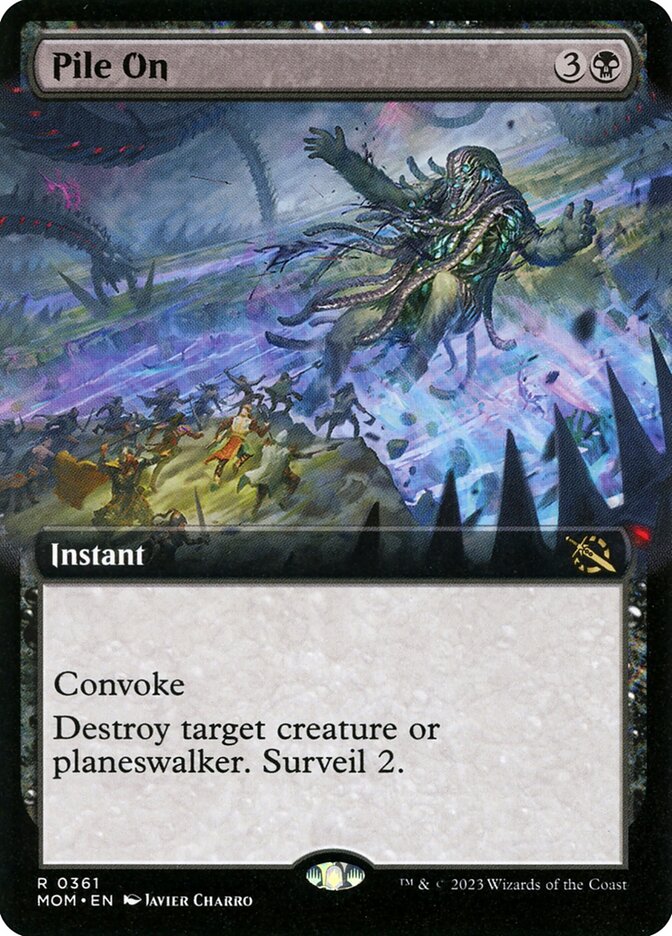 Pile On (Extended Art) - (Foil): March of the Machine