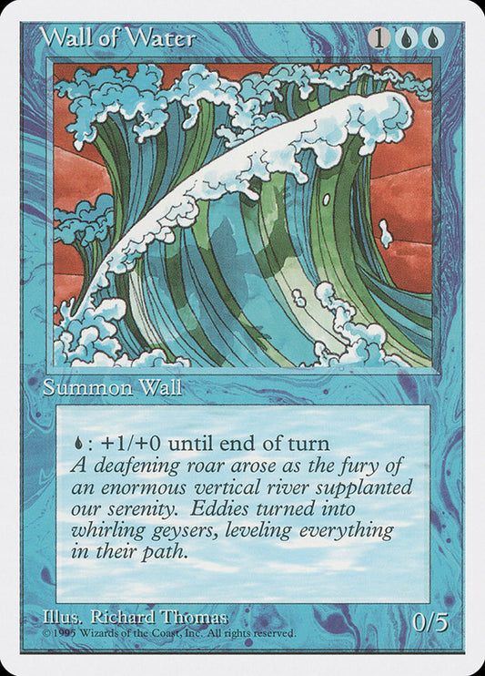 Wall of Water: Fourth Edition