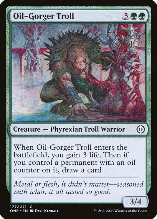 Oil-Gorger Troll: Phyrexia: All Will Be One
