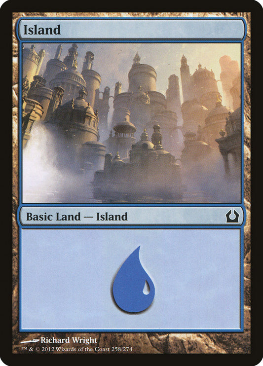 Island (#258) - (Foil): Return to Ravnica