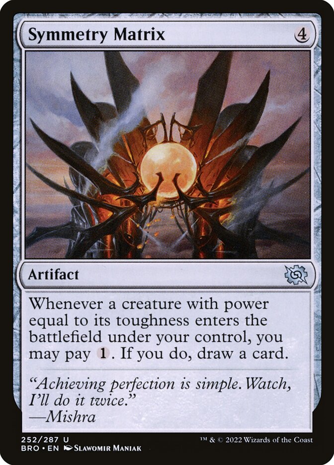 Symmetry Matrix - (Foil): The Brothers' War