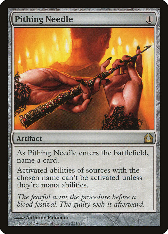 Pithing Needle: Return to Ravnica
