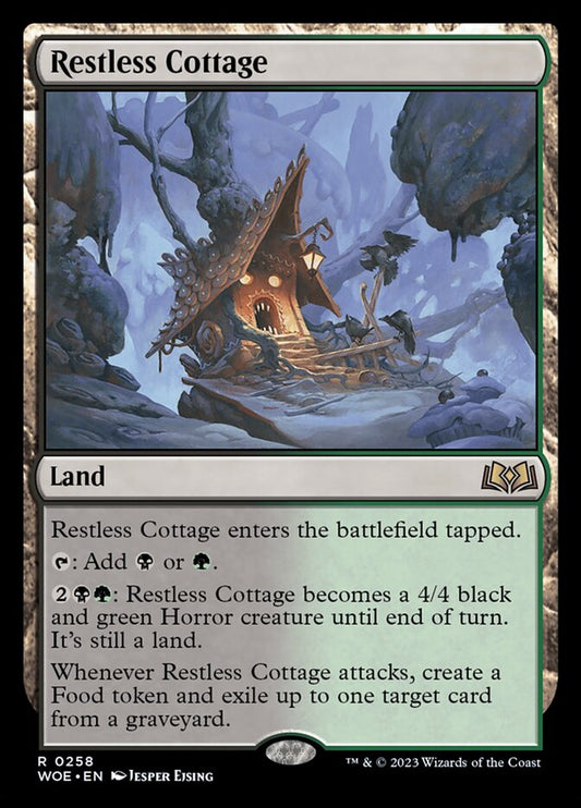 Restless Cottage - (Foil): Wilds of Eldraine