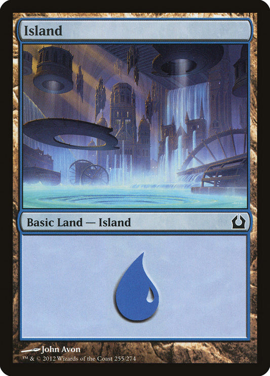 Island (#255) - (Foil): Return to Ravnica