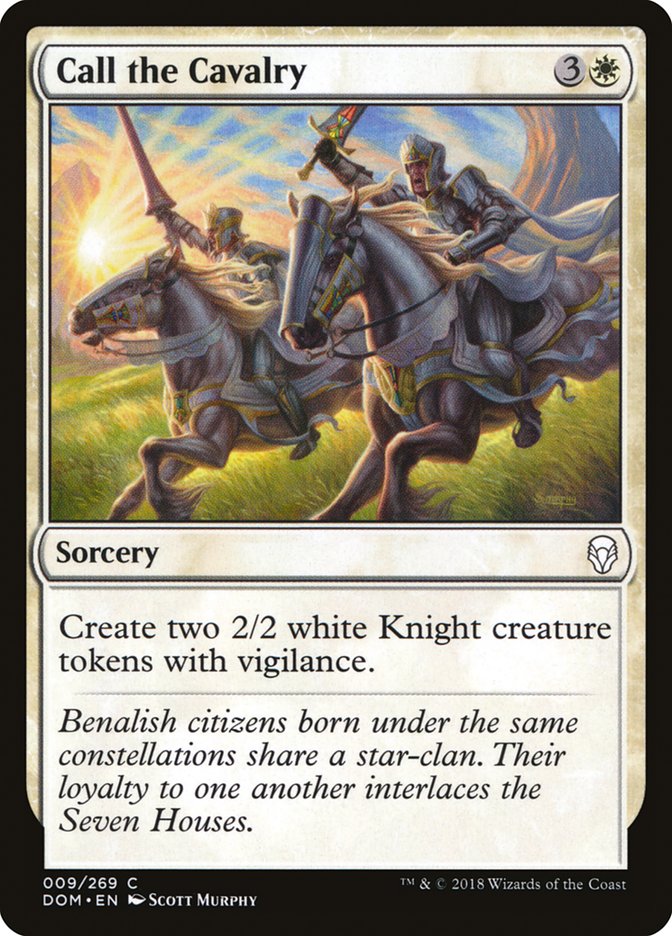 Call the Cavalry - (Foil): Dominaria