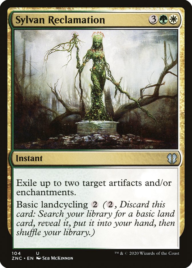 Sylvan Reclamation: Zendikar Rising Commander