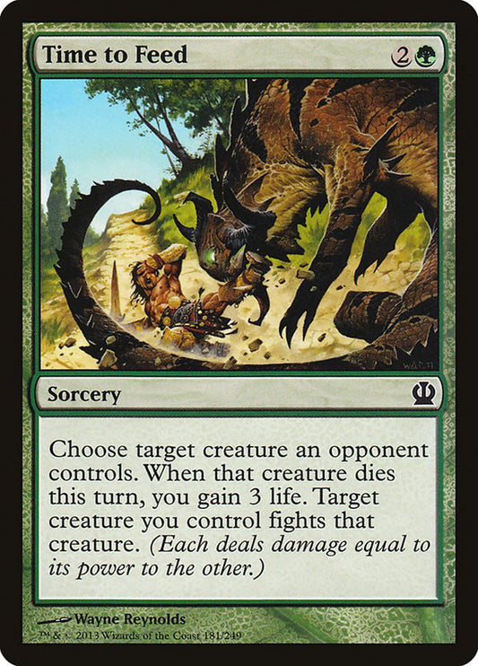 Time to Feed - (Foil): Theros