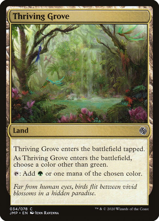 Thriving Grove: Jumpstart