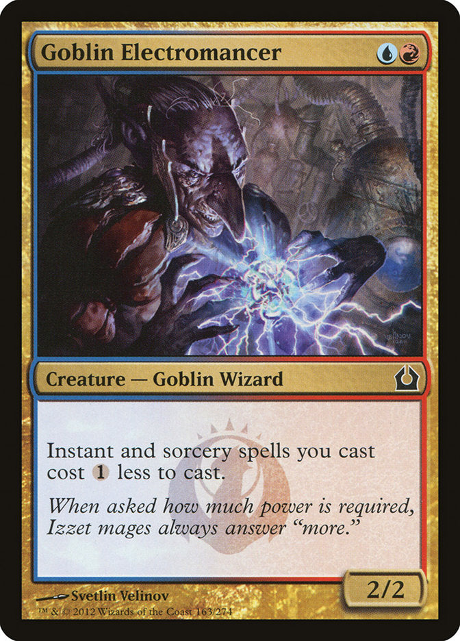 Goblin Electromancer: Return to Ravnica