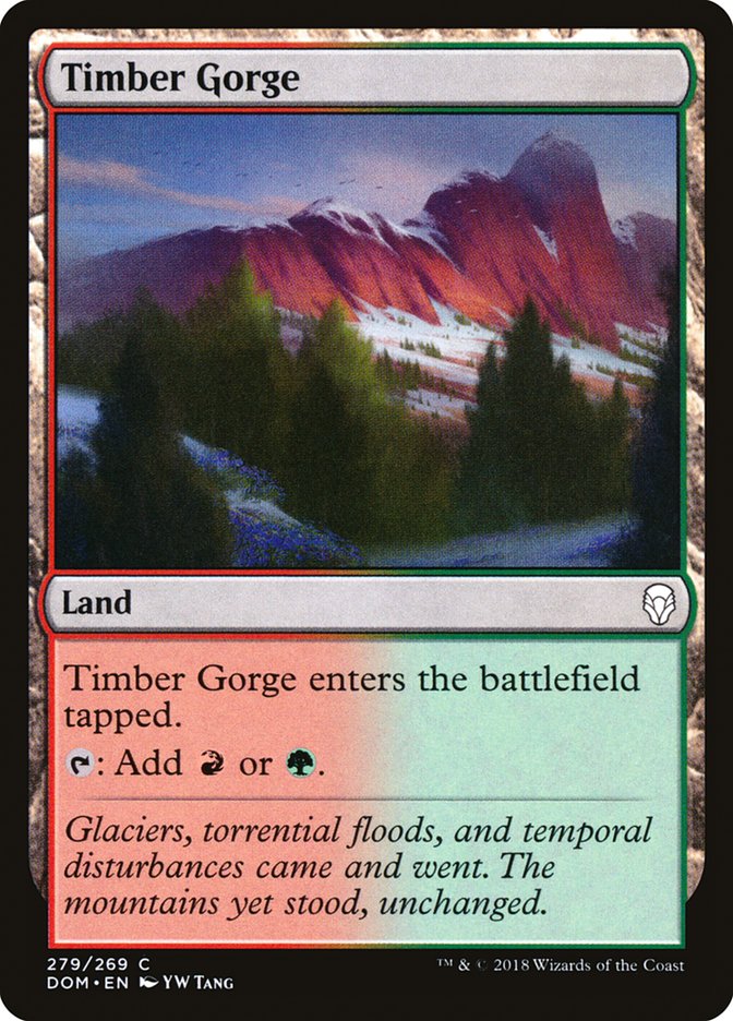 Timber Gorge (Planeswalker Deck): Dominaria