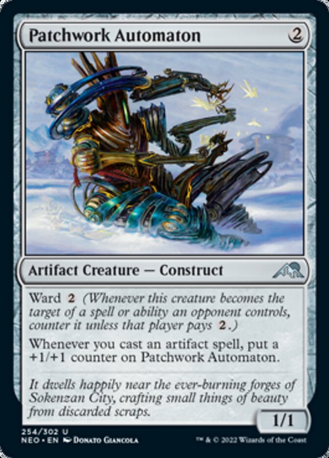 Patchwork Automaton - (Foil): Kamigawa: Neon Dynasty