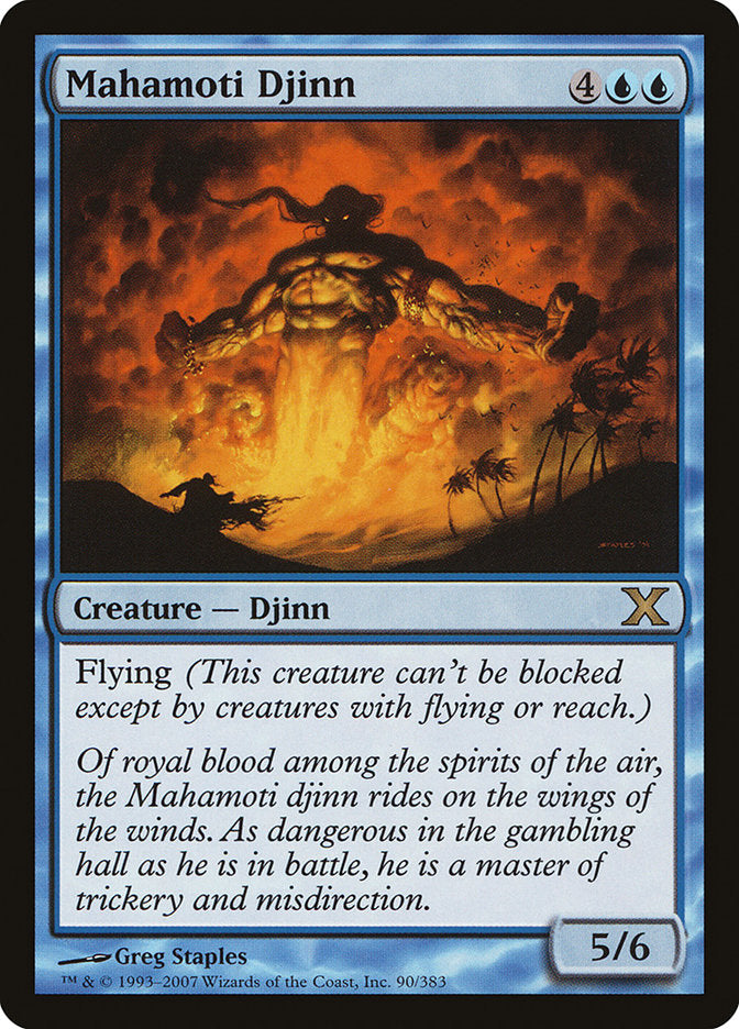 Mahamoti Djinn: Tenth Edition