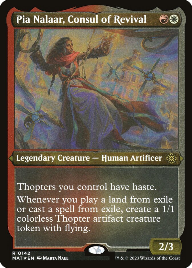 Pia Nalaar, Consul of Revival - (Foil): March of the Machine: The Aftermath