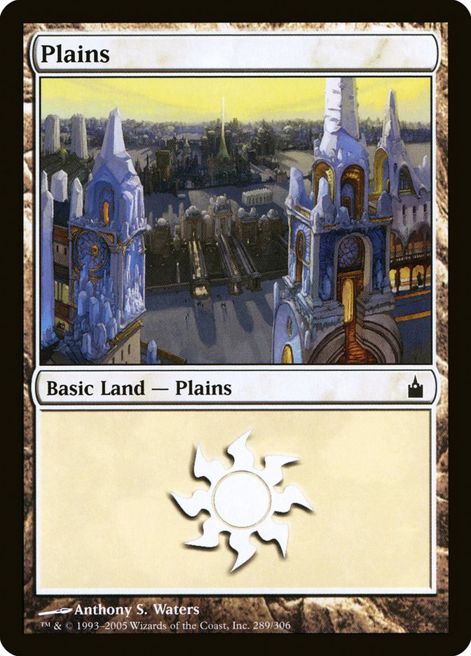 Plains (#289): Ravnica: City of Guilds