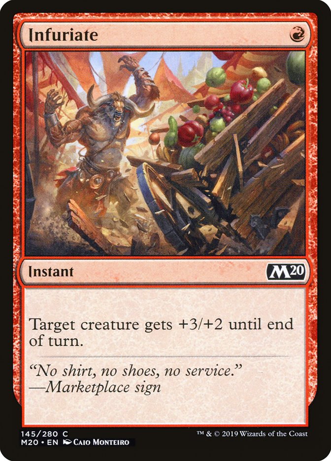 Infuriate - (Foil): Core Set 2020