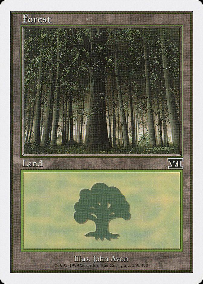 Forest (#349): Classic Sixth Edition