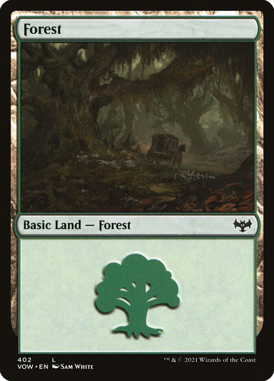Forest (#402) - (Foil): Innistrad: Crimson Vow
