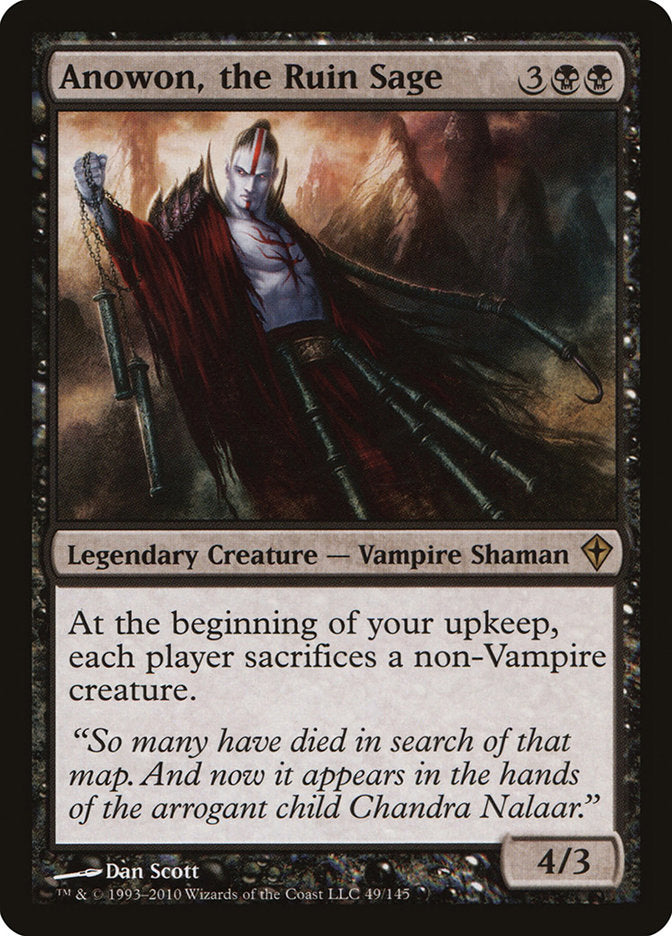 Anowon, the Ruin Sage - (Foil): Worldwake