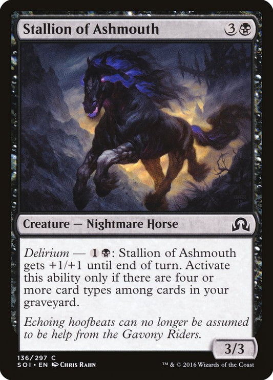 Stallion of Ashmouth - (Foil): Shadows over Innistrad