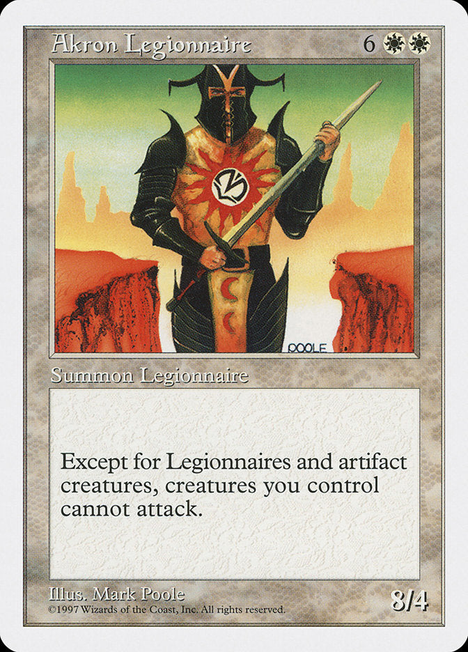 Akron Legionnaire: Fifth Edition