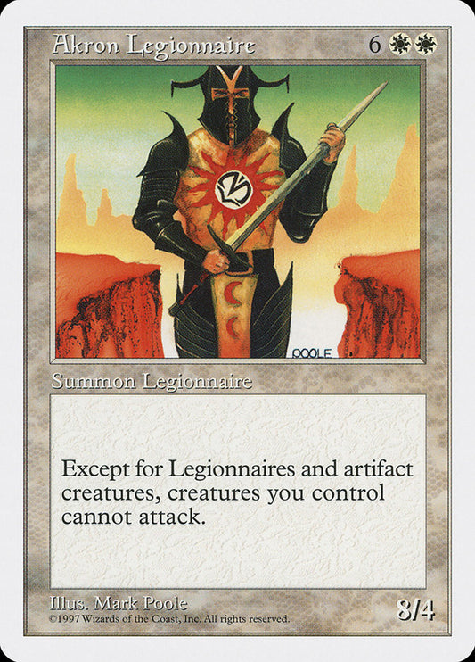 Akron Legionnaire: Fifth Edition