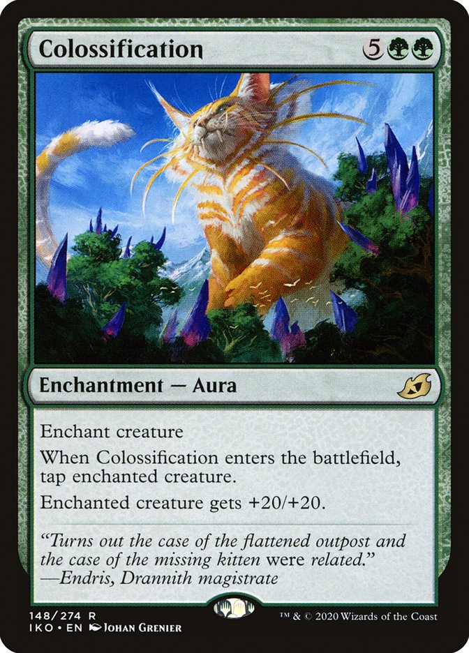 Colossification - (Foil): Ikoria: Lair of Behemoths