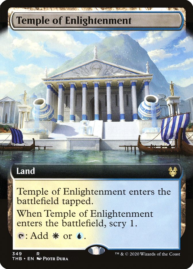 Temple of Enlightenment (Extended Art): Theros Beyond Death