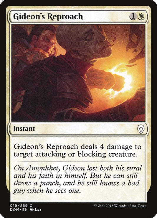 Gideon's Reproach: Dominaria
