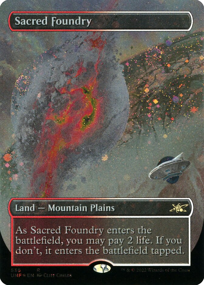 Sacred Foundry - (Foil): Unfinity