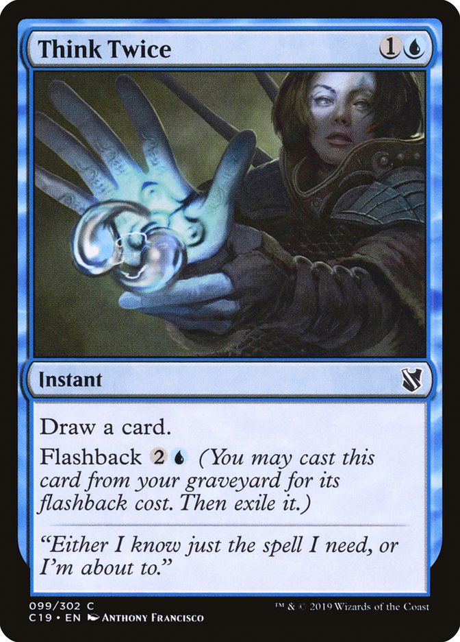 Think Twice: Commander 2019