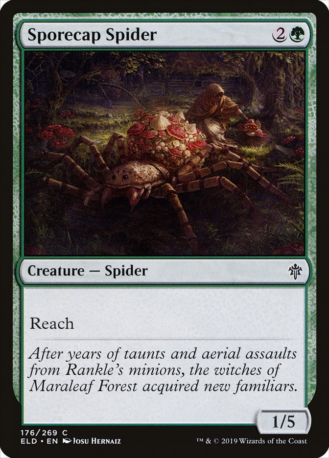 Sporecap Spider: Throne of Eldraine