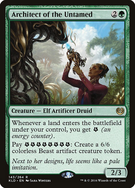 Architect of the Untamed - (Foil): Kaladesh
